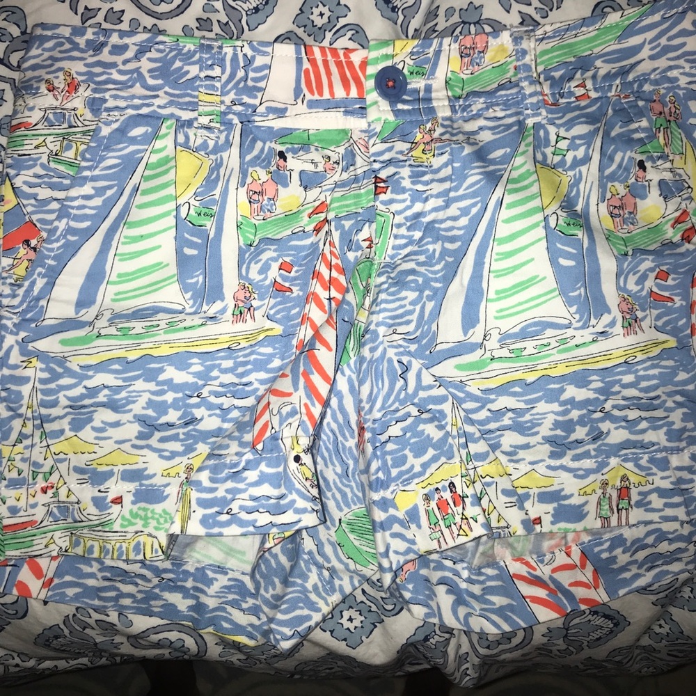 Lilly Pulitzer size 0 Callahan short in get Nauti